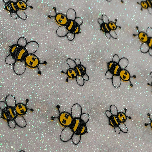69 fine glitter bumblebee
