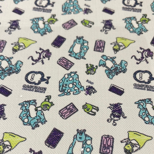 71 character monsters inc leatherette