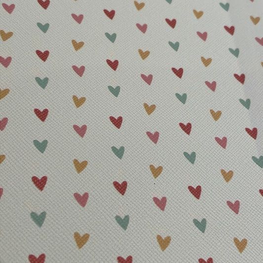 108 leatherette valentine hearts