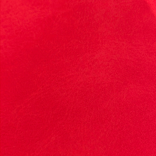 78 leatherette Matt light red distressed