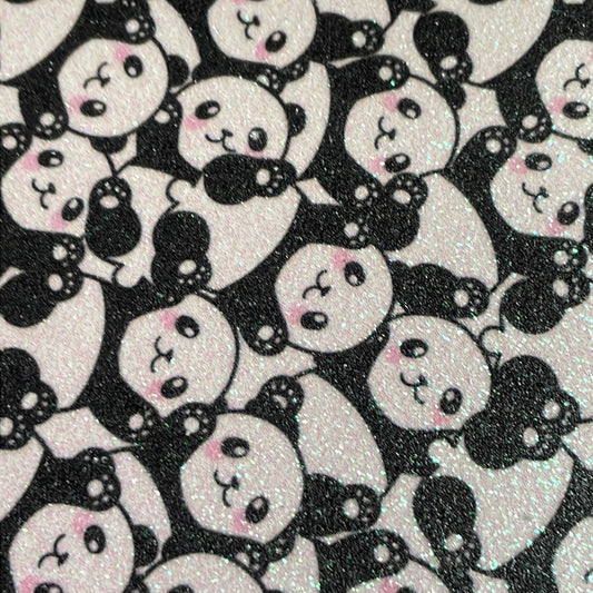 28 Fine glitter panda