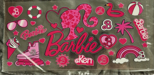 142 UVDTF wrap - Barbie