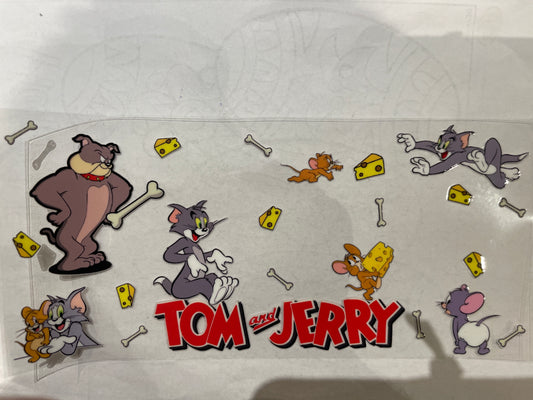 117 UVDTF WRAPS Tom and Jerry