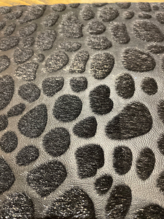 14 clearance leather effect fur spots