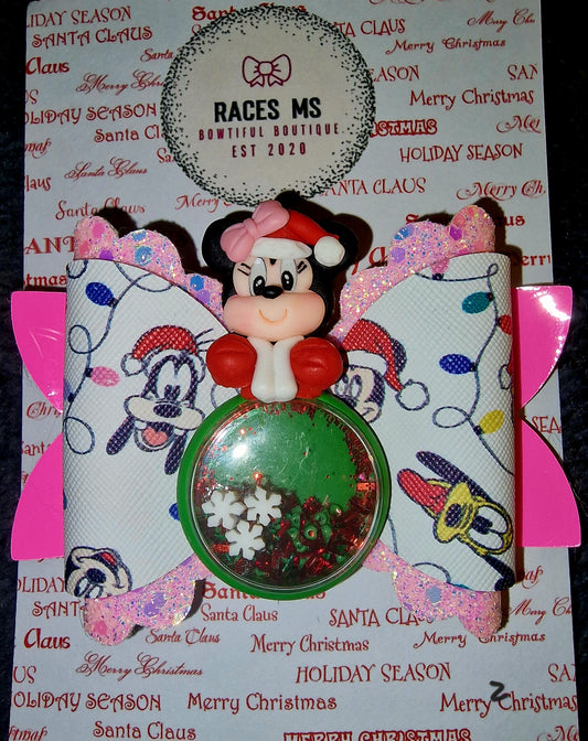 2 Bow Christmas Minnie