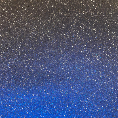 32 glitter Leatherette blue