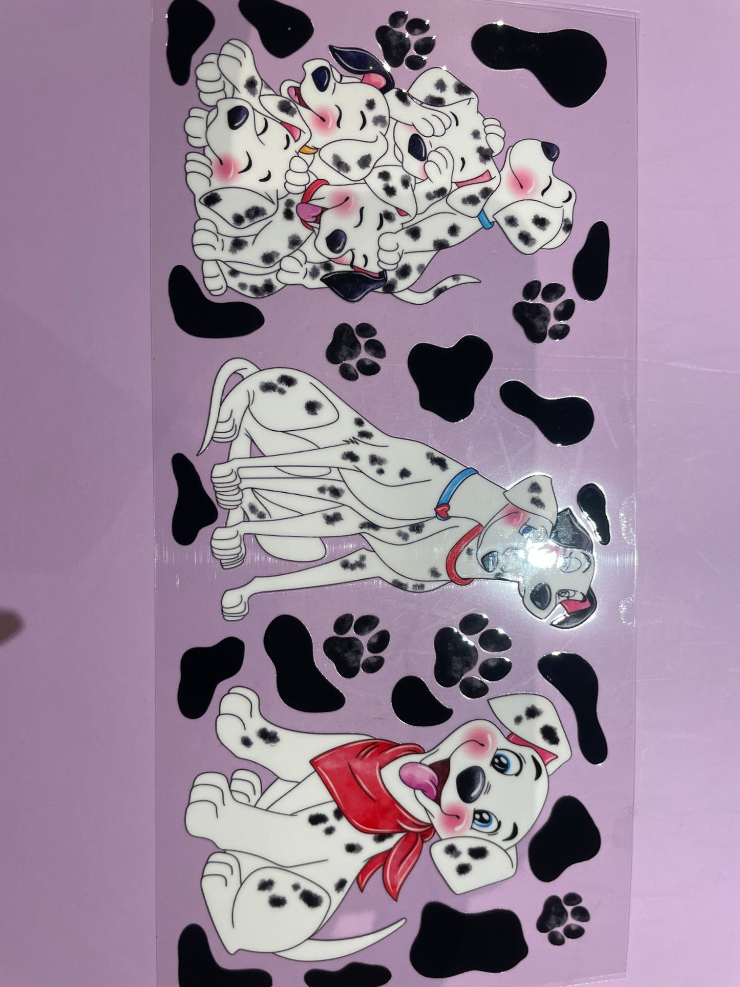 51 UVDTF WRAPS Dalmatian’s