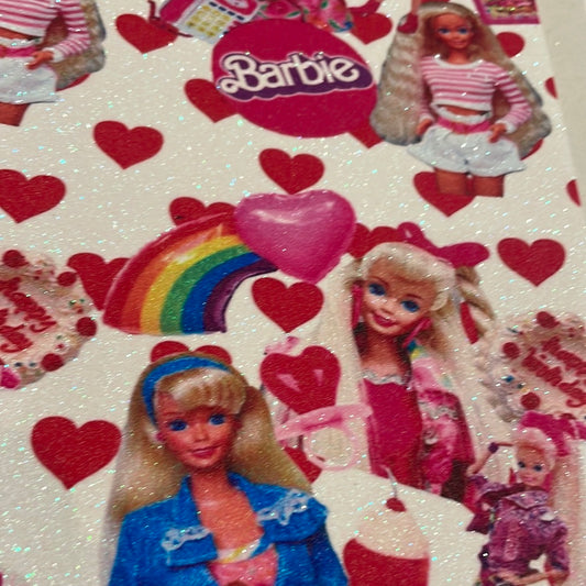 82 character barbie fine glitter