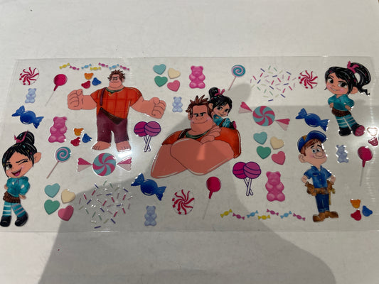 149 UVDTF WRAPS wreck it Ralph