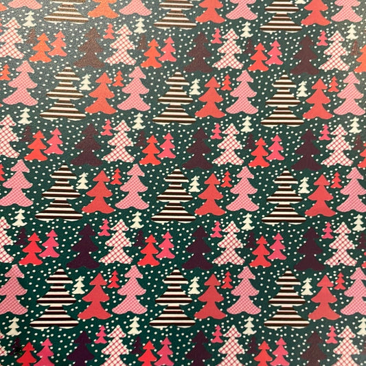 53 Christmas trees leatherette