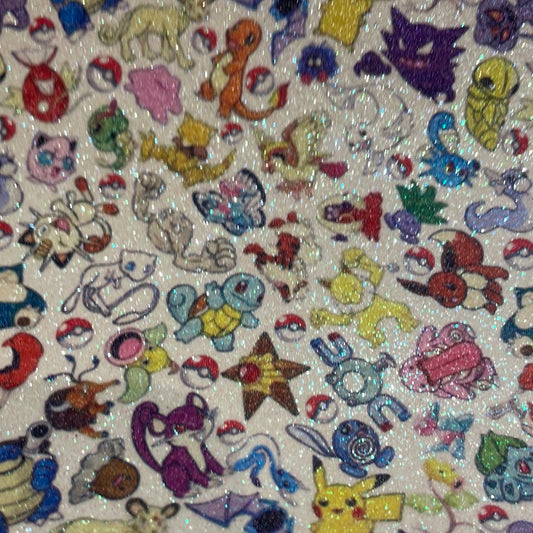 15 character Pokémon fine glitter