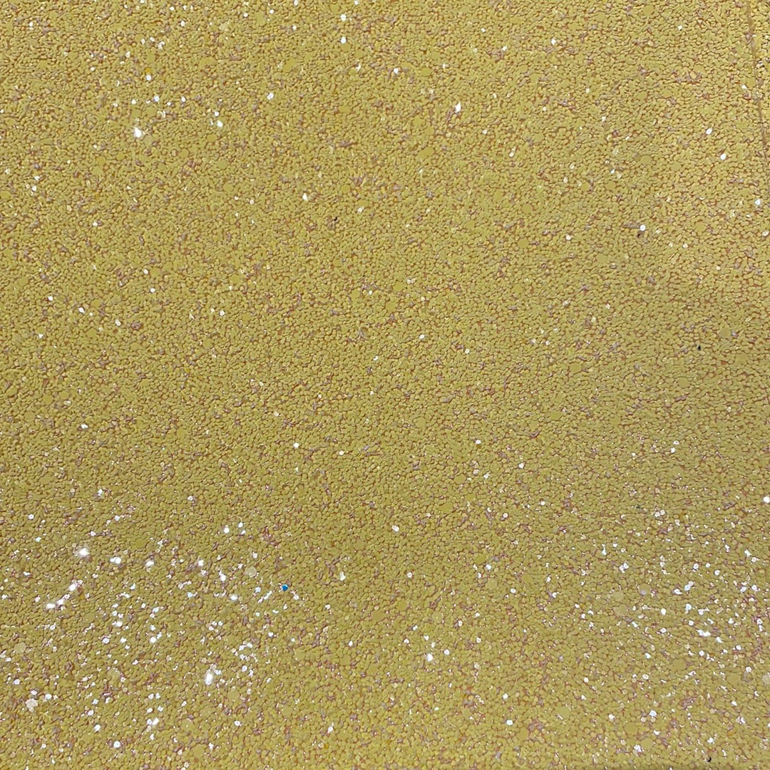 2 chunky glitter yellow