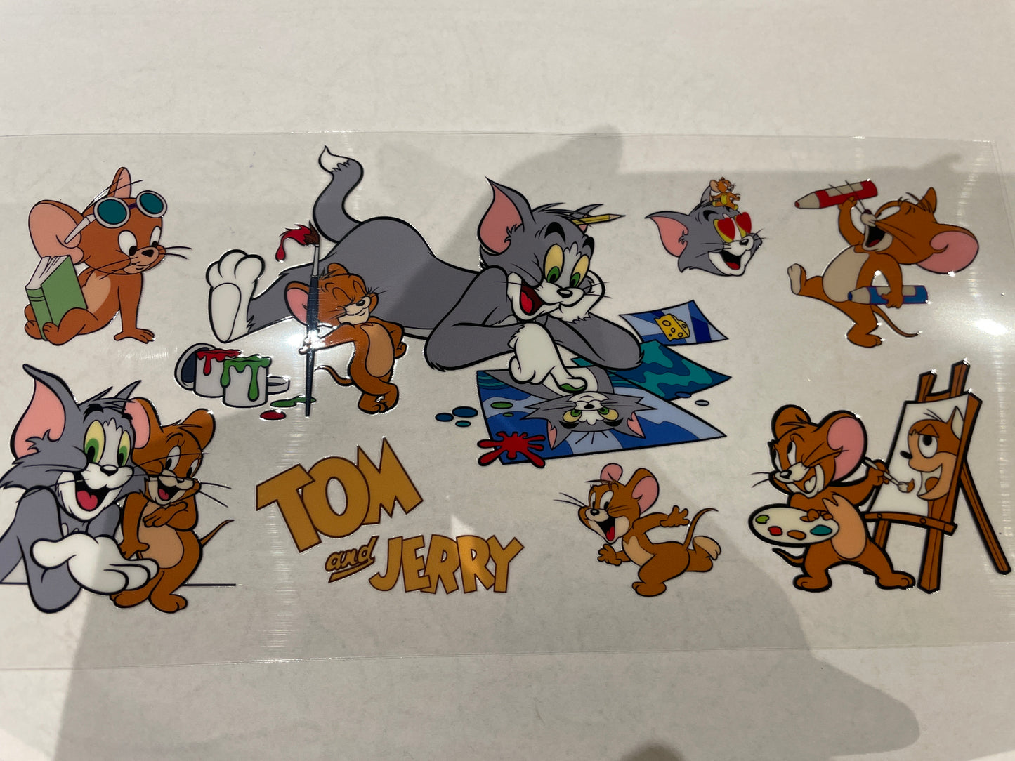 140 UVDTF WRAPS Tom and Jerry