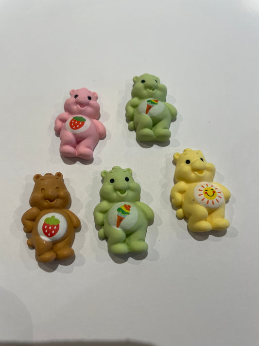 122 Embellishment care bear set