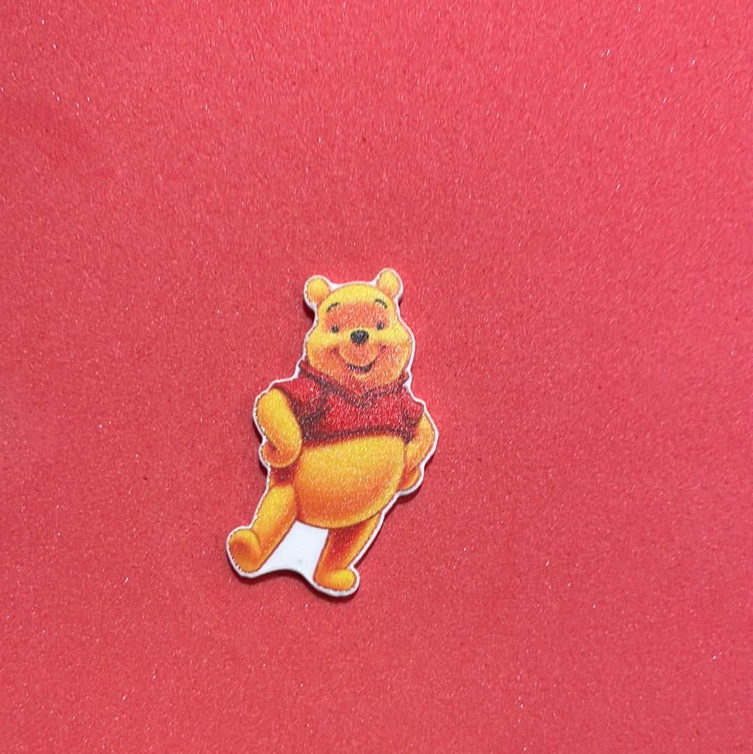 8 embellishment Pooh bear