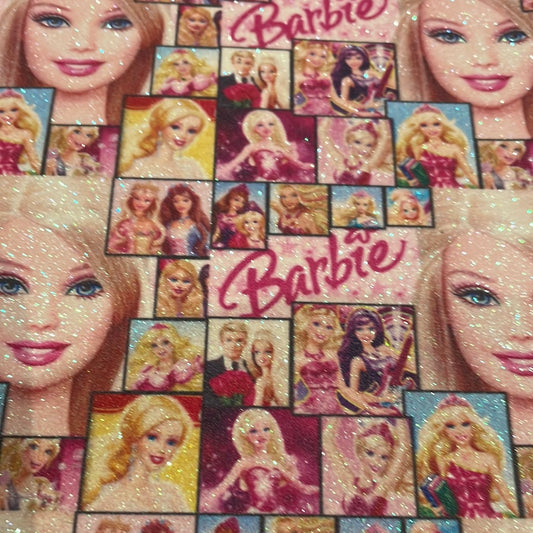 8 character barbie fine glitter