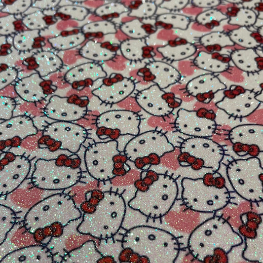 138 character hello kitty fine glitter