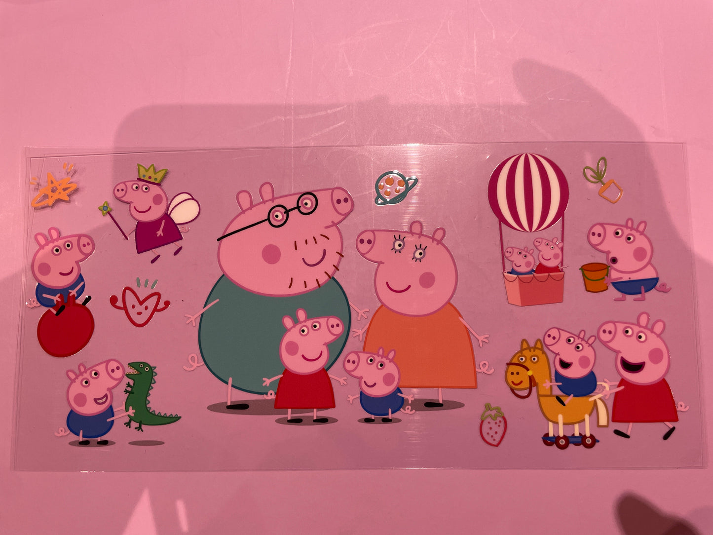 17 UVDTF WRAPS peppa pig