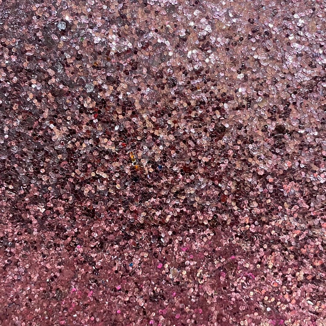 83 Chunky glitter light pink