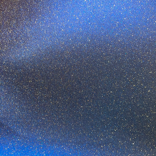 32 glitter Leatherette blue