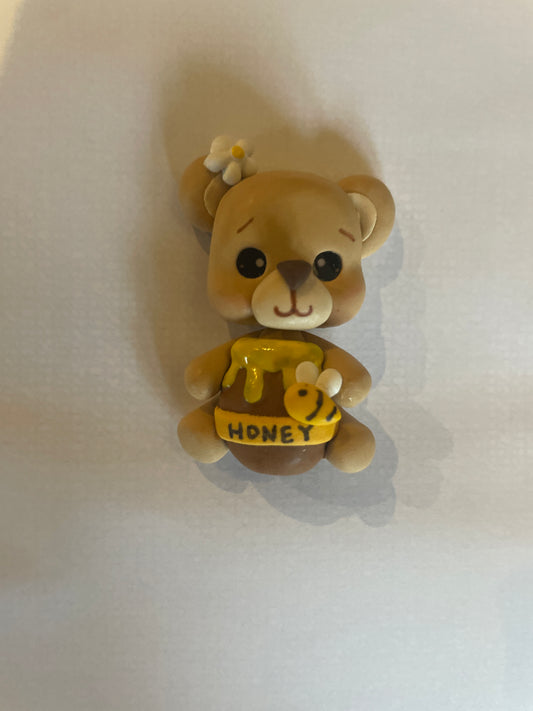 30 clay honey bear