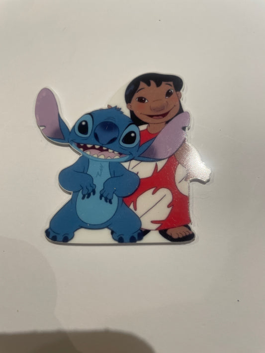 79 Embellishment large lilo and stitch