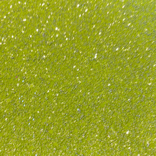 77 Chunky glitter grass green