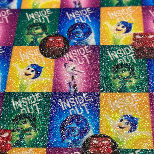 179  character inside out  fine glitter