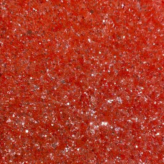 82 Chunky glitter orange