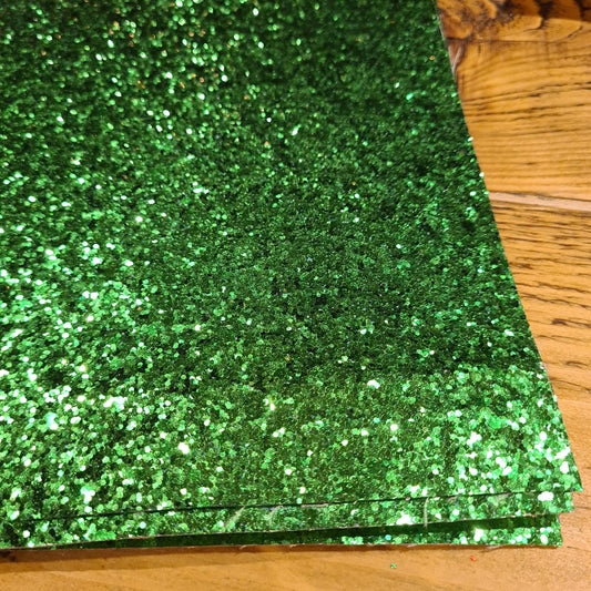 17 Chunky glitter green