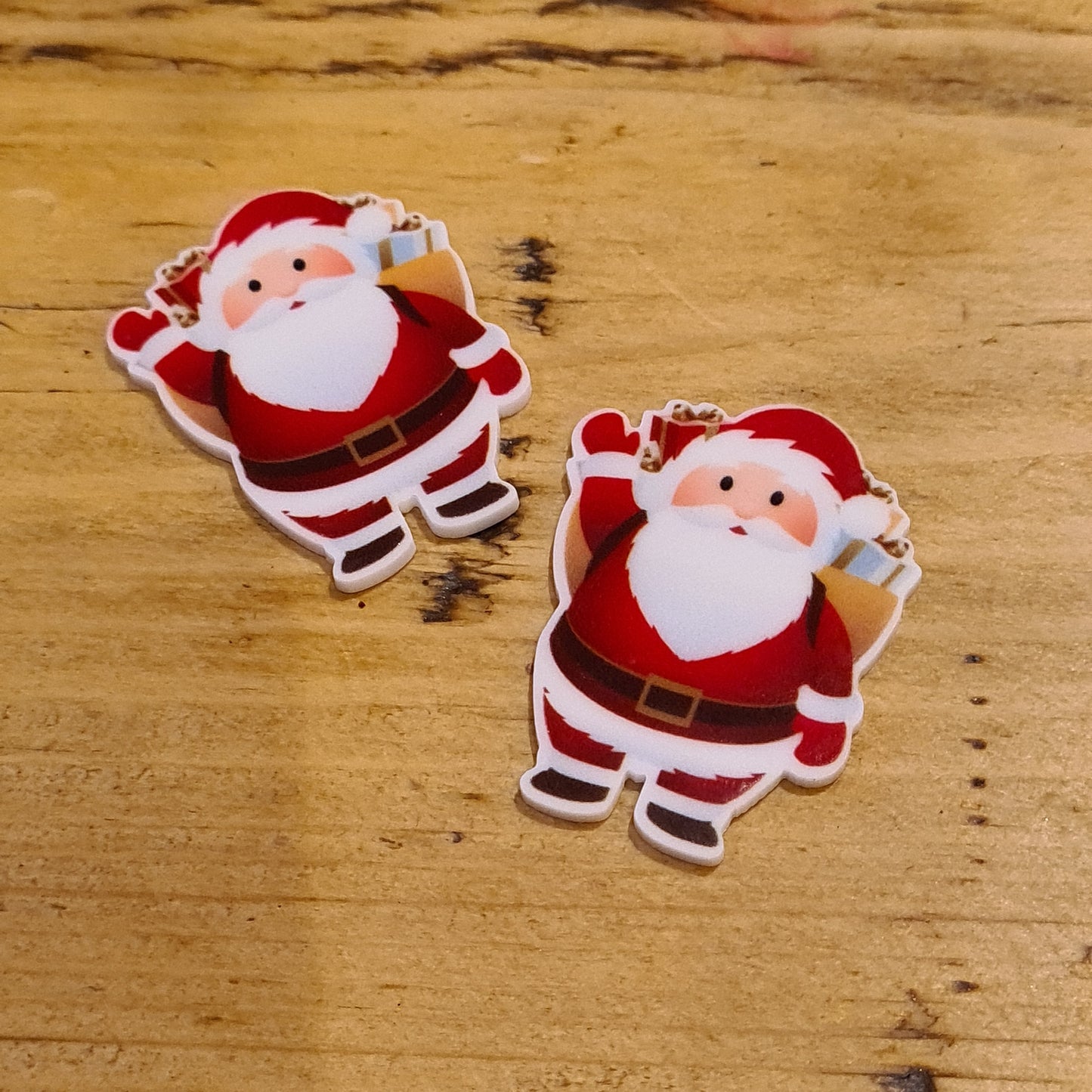 3 embellishment santa