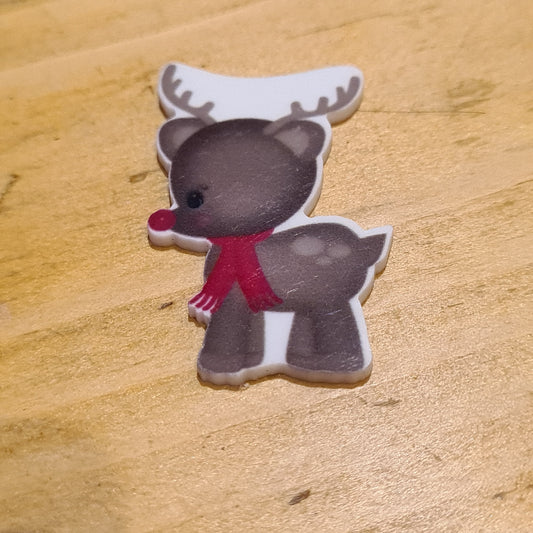 9 embellishment reindeer