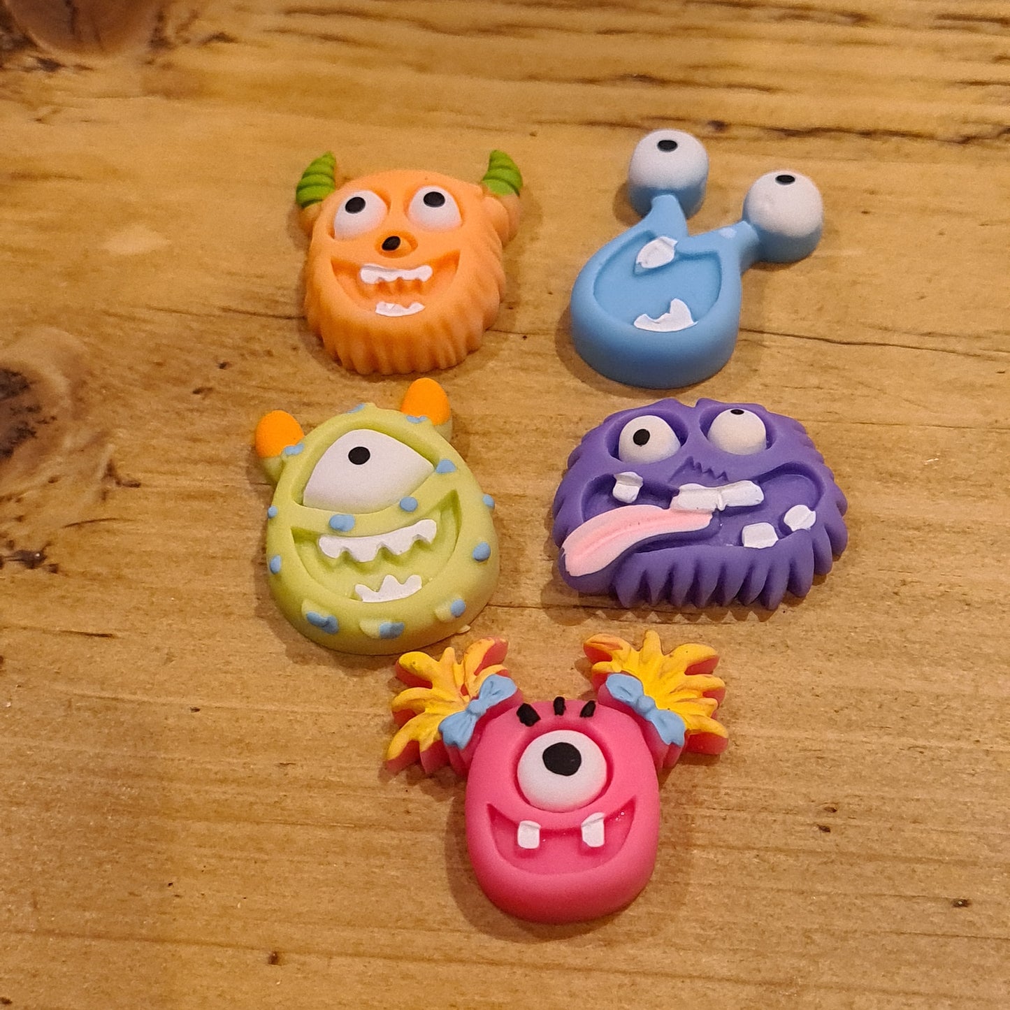 157 Embellishment monster set (5 piece)