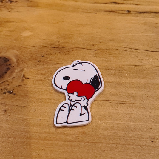 163 Embellishment snoopy valentine