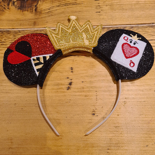 9 Headband with ears Hearts