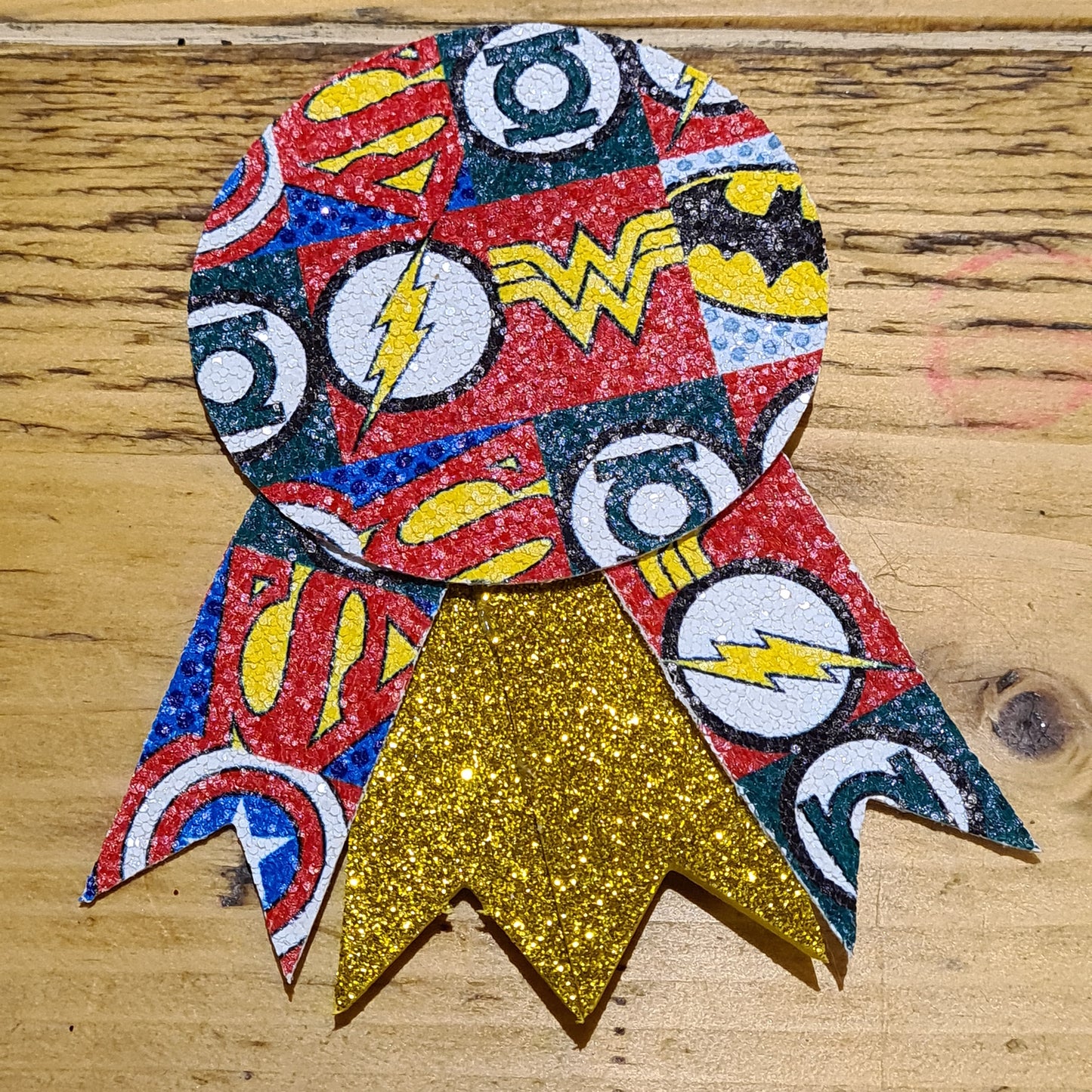 45 Badge superhero