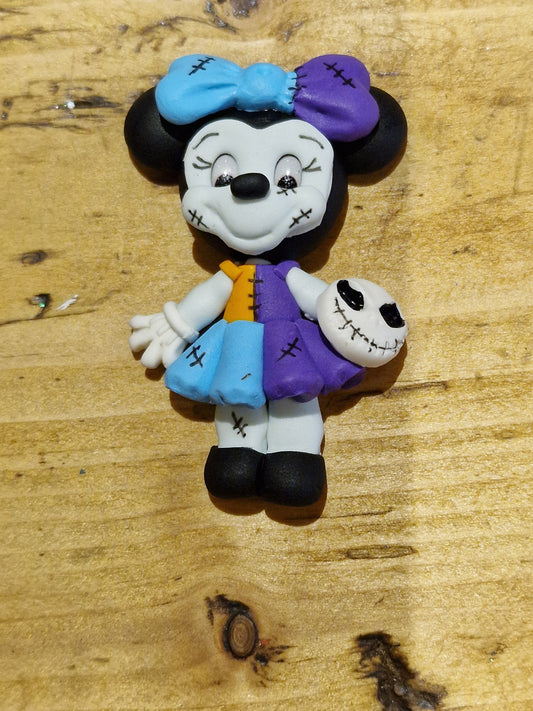 85 Halloween clay minnie