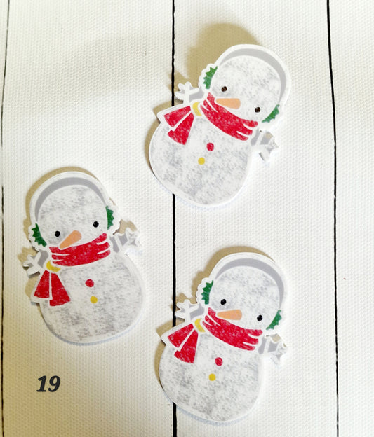 272 embellishment snowman christmas