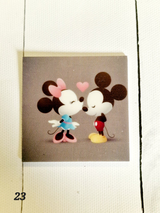 296 embellishment minnie mickey hearts