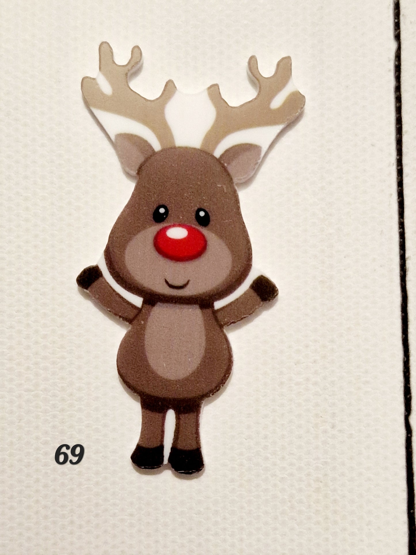 276 embellishment christmas reindeer