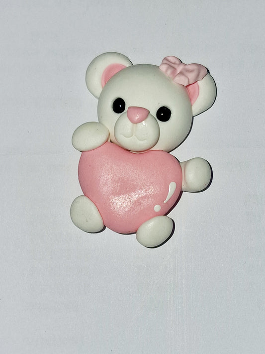 84 clay valentine bear