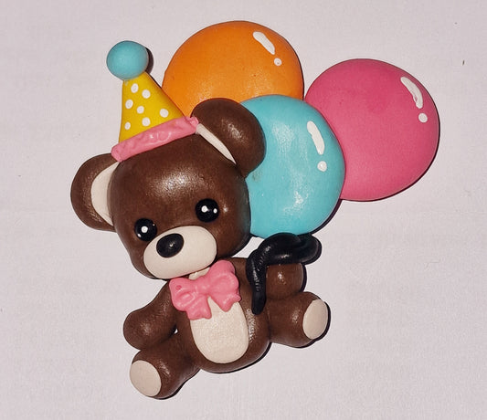 98 clay birthday bear