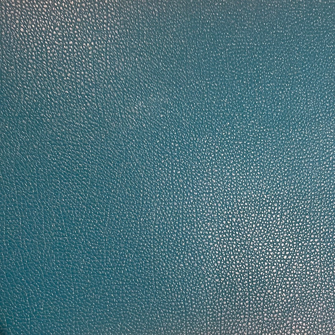 12 glitter Leatherette turquoise