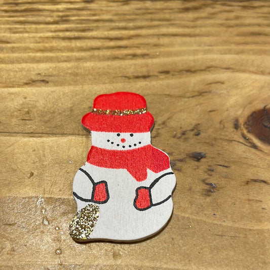 203 embellishment  Snowman