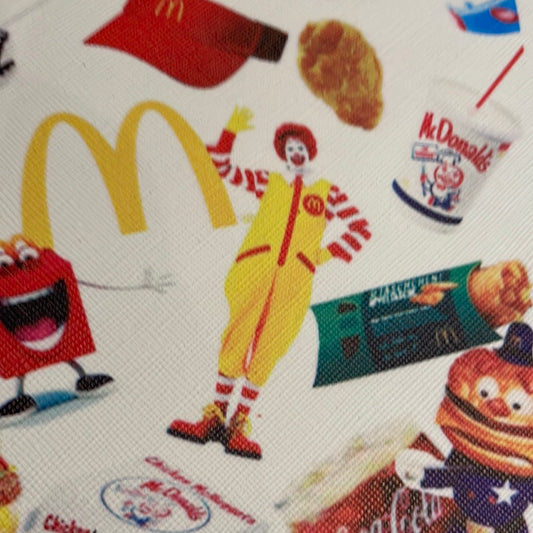 30 character McDonald’s leatherette