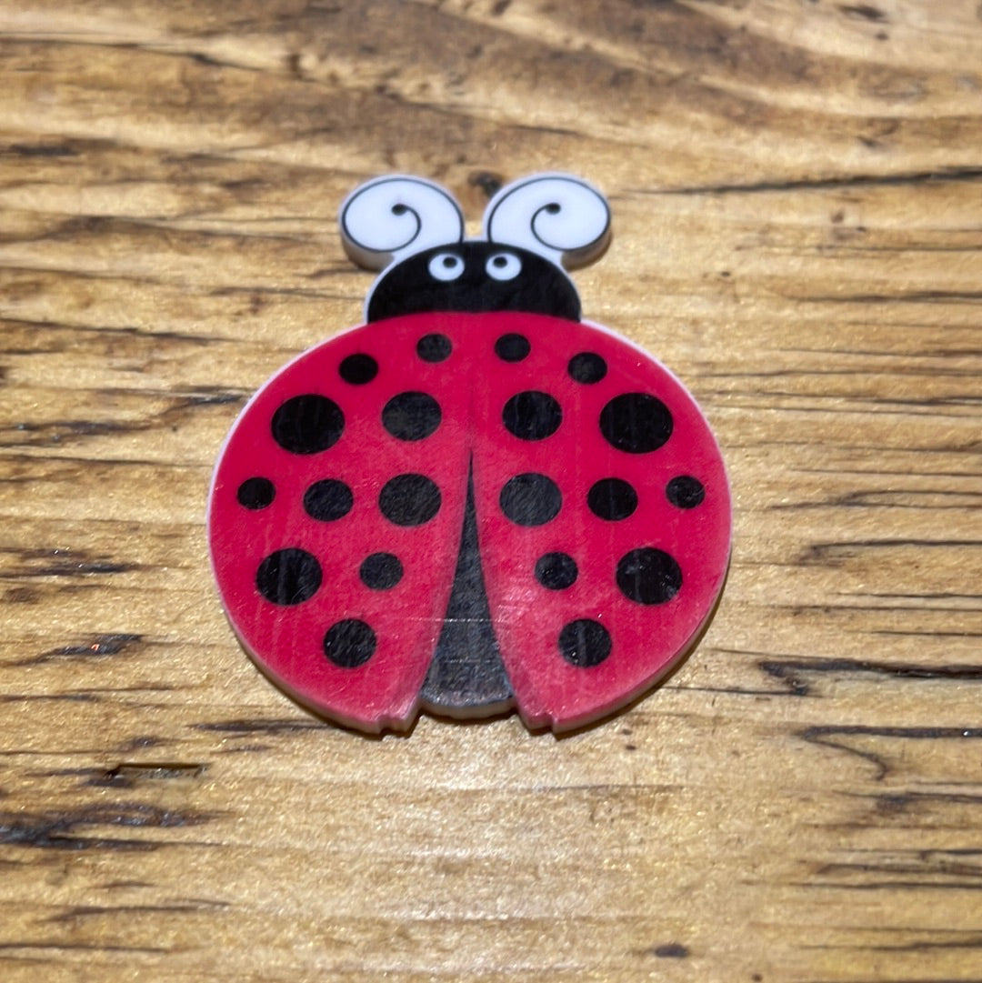 127 Embellishment lady bird