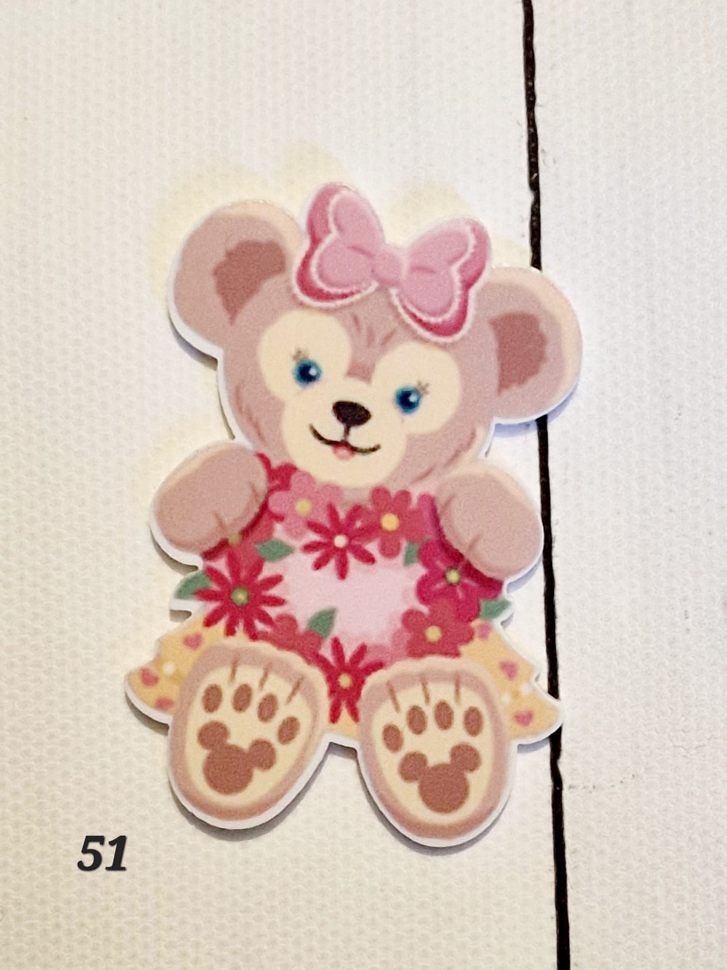 258 embellishment cute bear