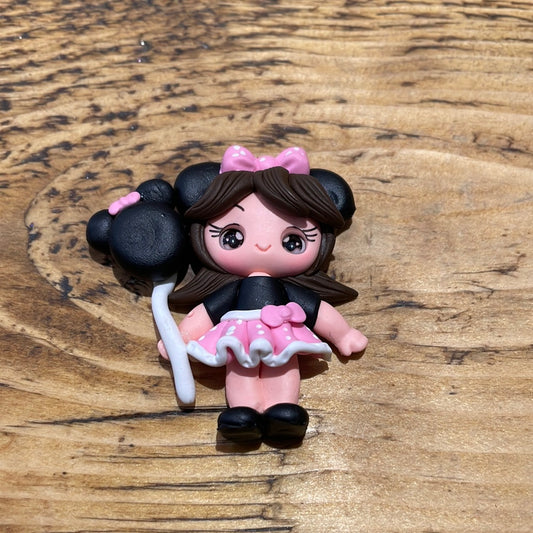 89 clay mini mouse ears girl