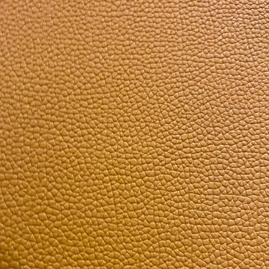 1 leatherette mustard