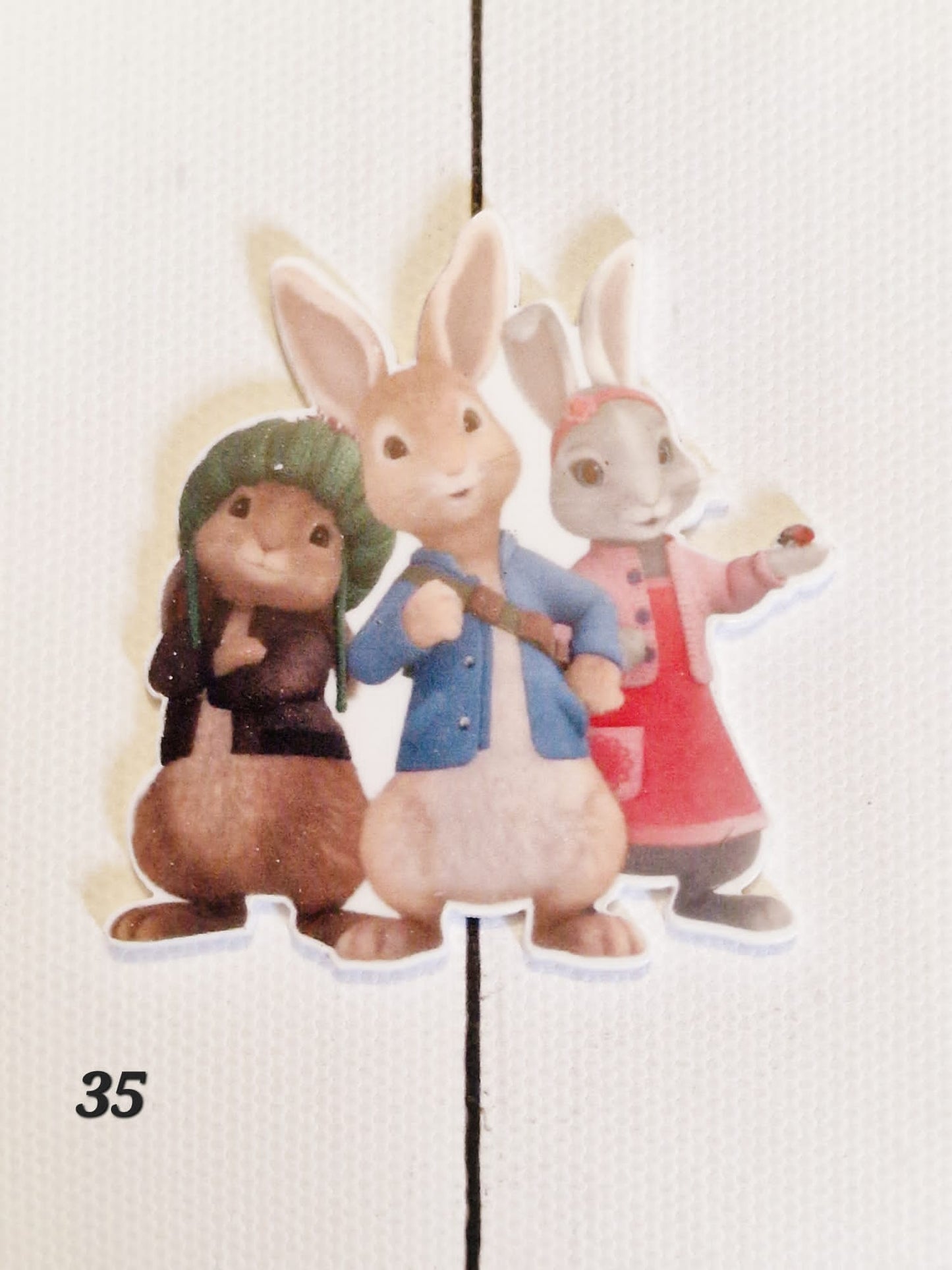 252 embellishment Peter rabbit